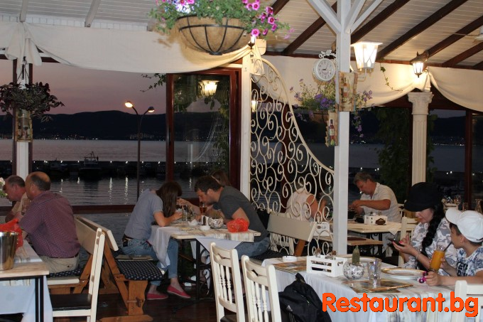 Sunset at DIONIS Restaurant Nessebar