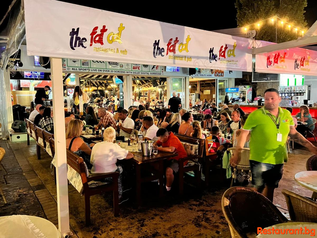 Restaurant &amp; Bar THE FAT CAT Sunny Beach