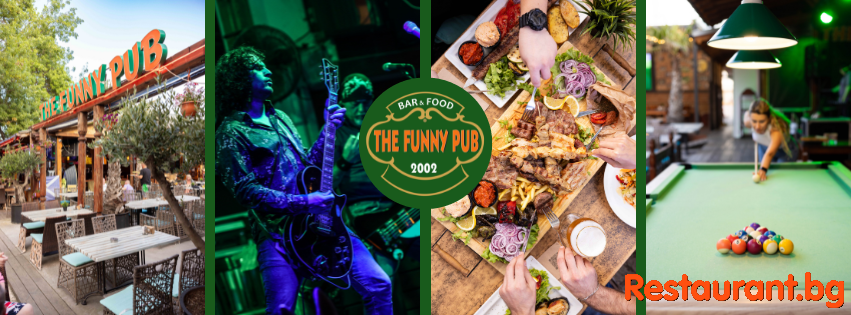 Bar & Food "THE FUNNY PUB" Sunny Beach