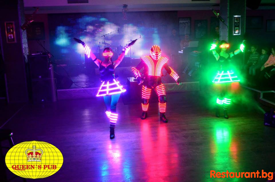 ANDROMEGA Laser Robot Show