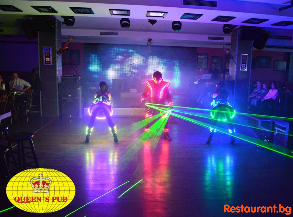 ANDROMEGA Laser Robot Show