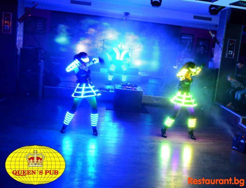 ANDROMEGA Laser Robot Show