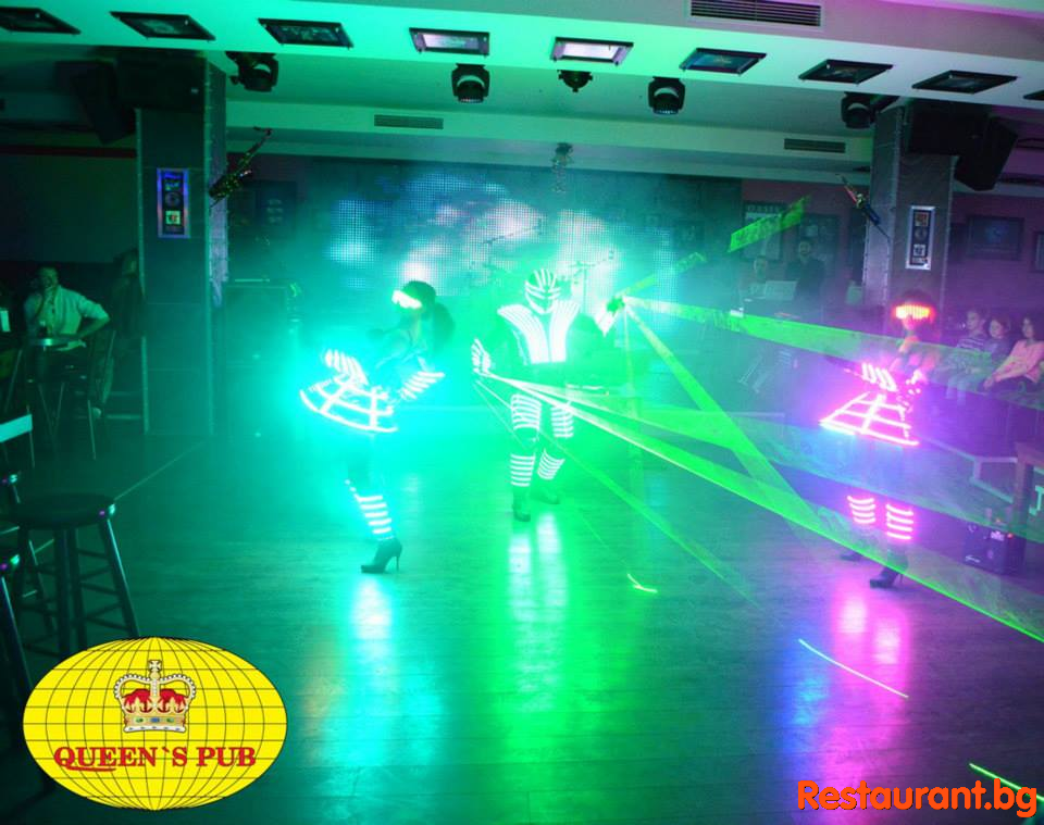 ANDROMEGA Laser Robot Show