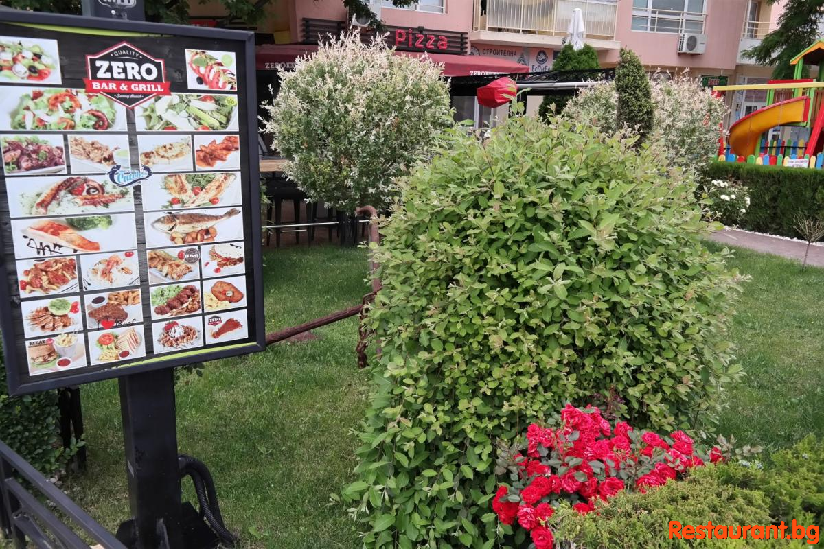 Bar &amp; Grill ZERO Sunny Beach 