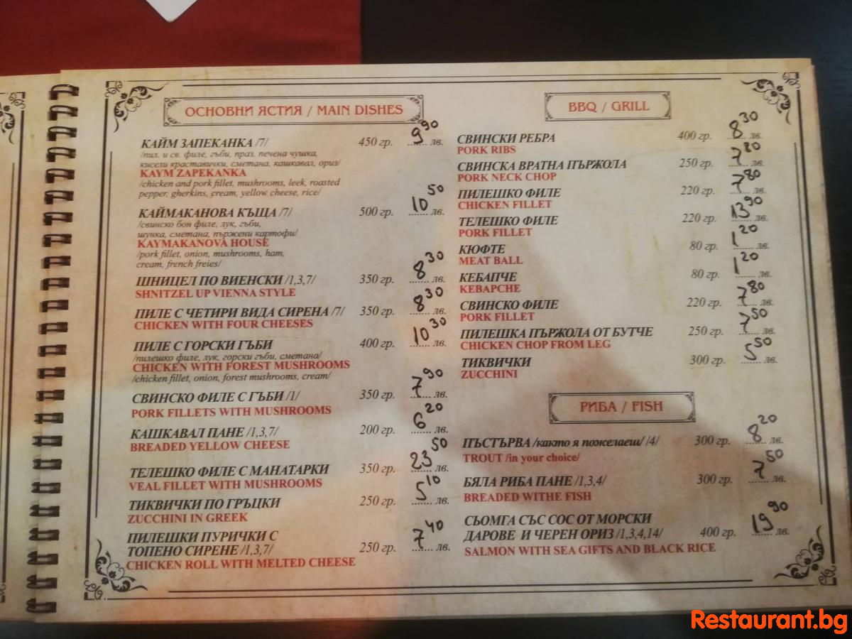 Bar &amp; Dinner KAYM