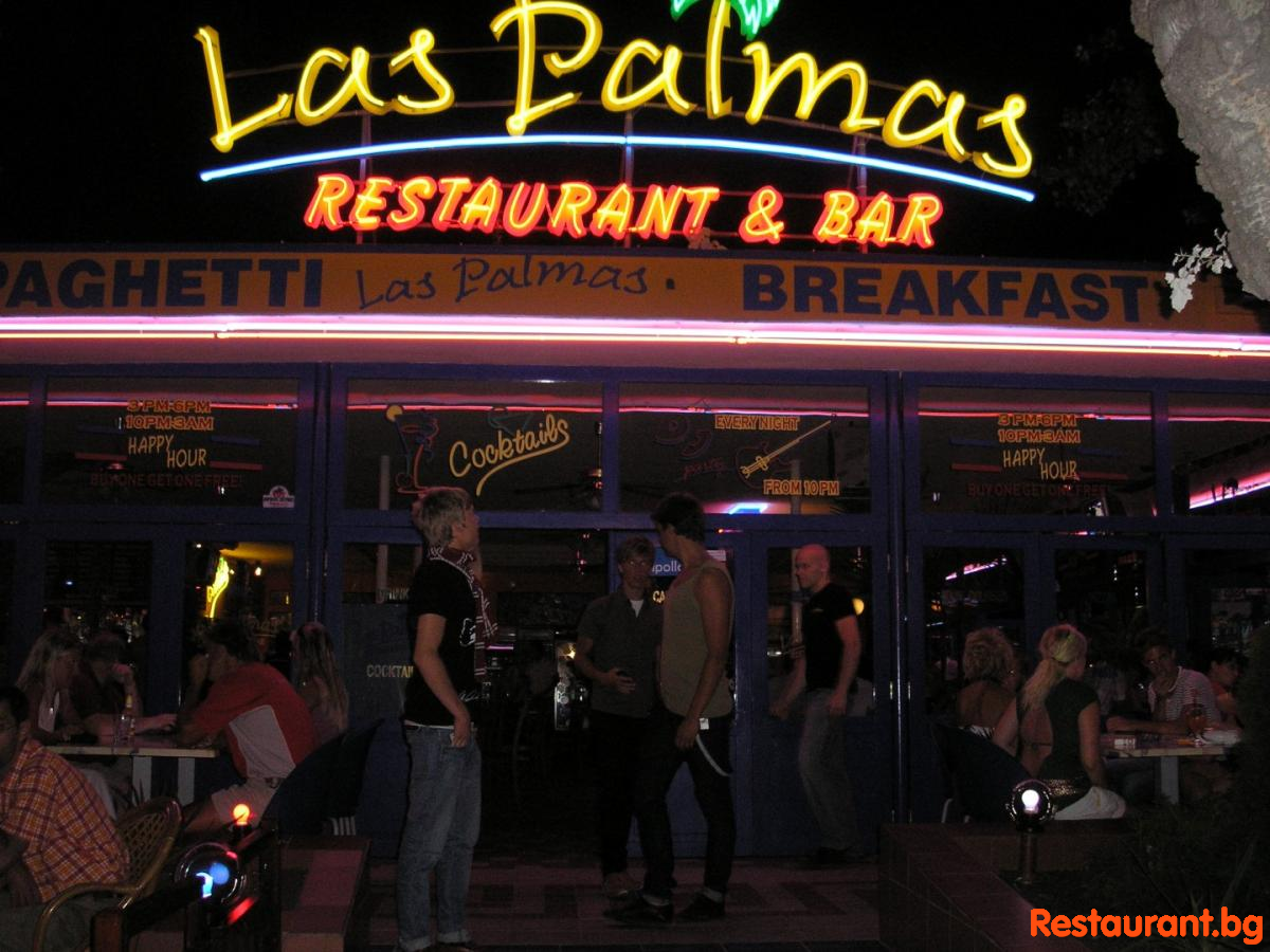 Bar &amp; Restaurant LAS PALMAS Sunny Beach