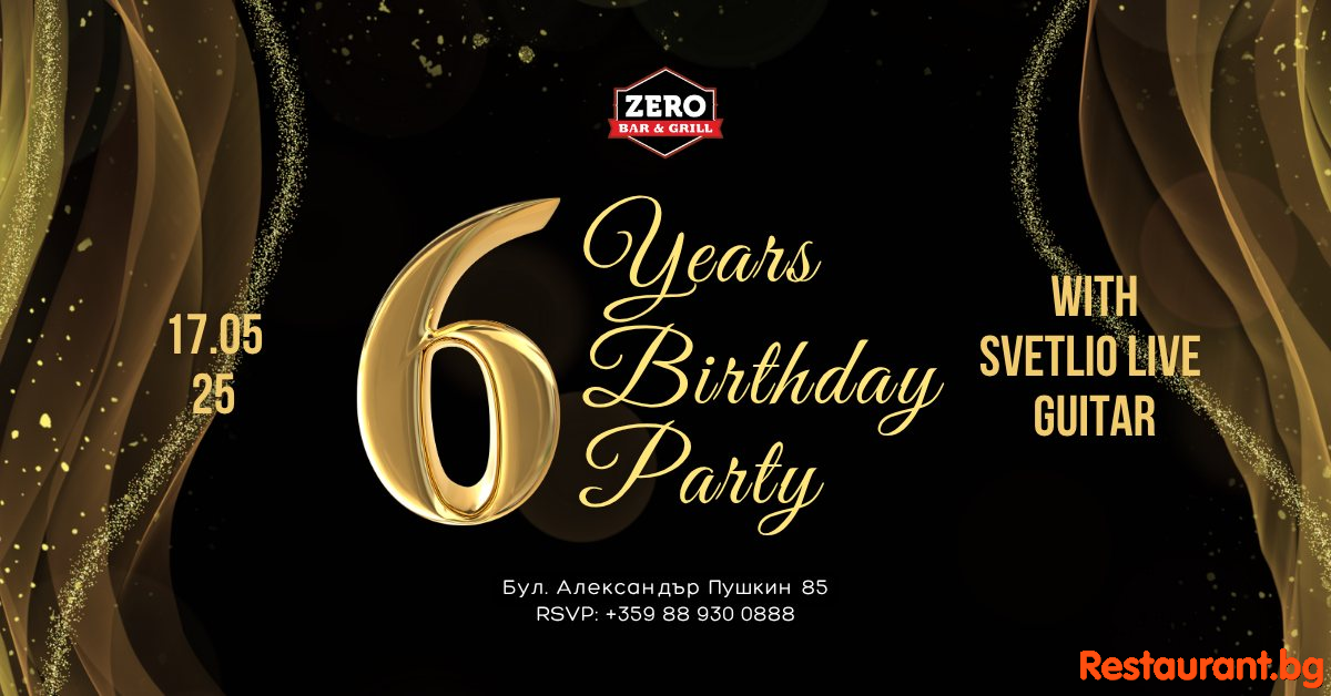 ZERO 6. Birthday