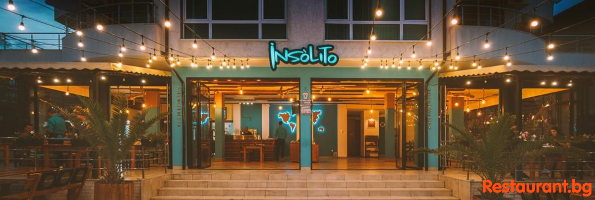 Mediterranian Restaurant INSOLITO / Италиански ресторант ИНСОЛИТО Приморско