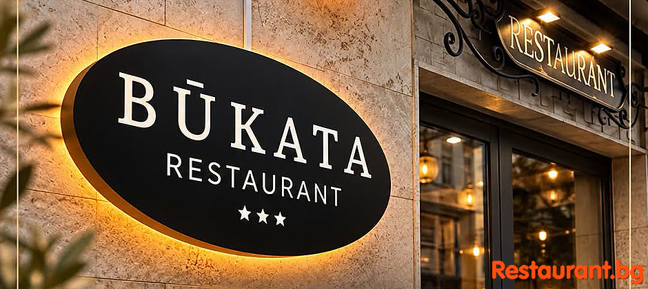 Restaurant BUKATA Sofia Ресторант БУКАТА София