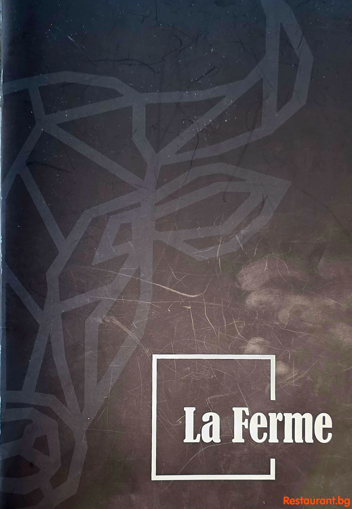 Menu LA FERME