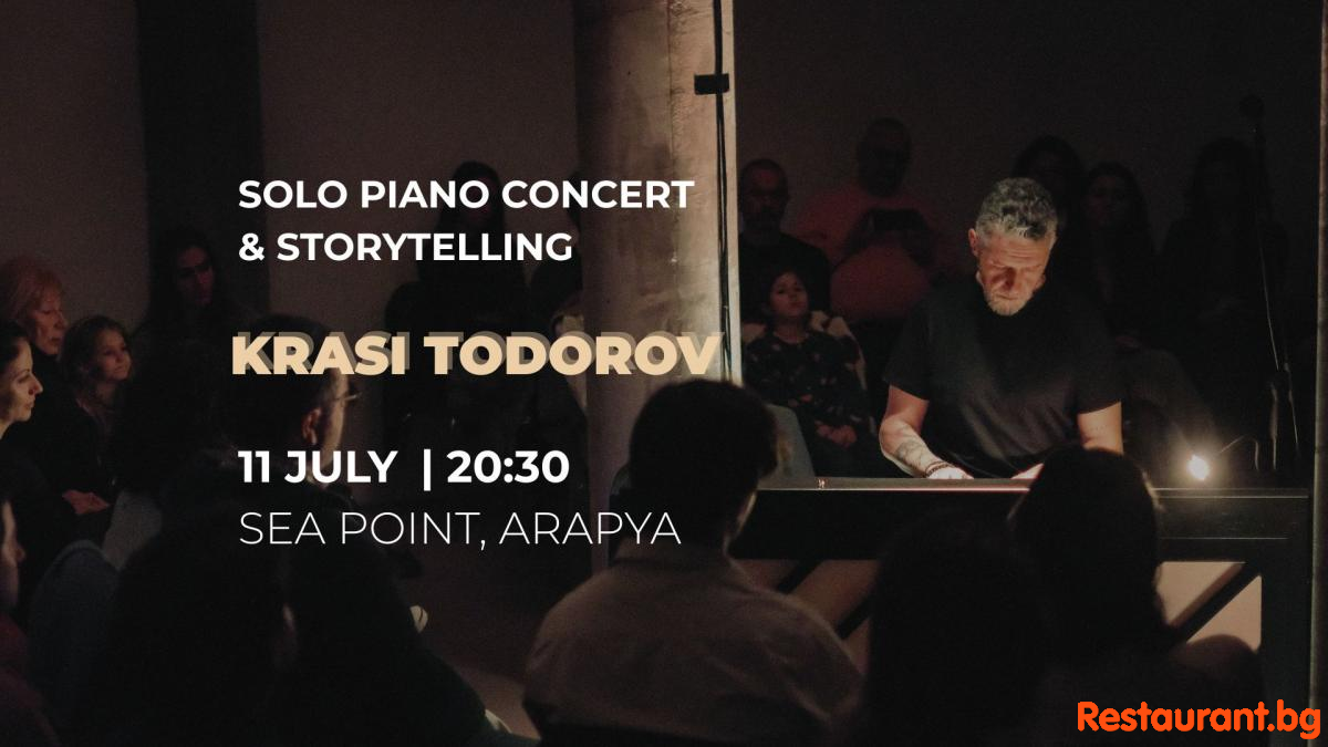 Краси Тодоров - Solo Piano Concert & Storytelling LIVE at SEA POINT Краси Тодоров - Solo Piano Concert & Storytelling LIVE at SEA POINT